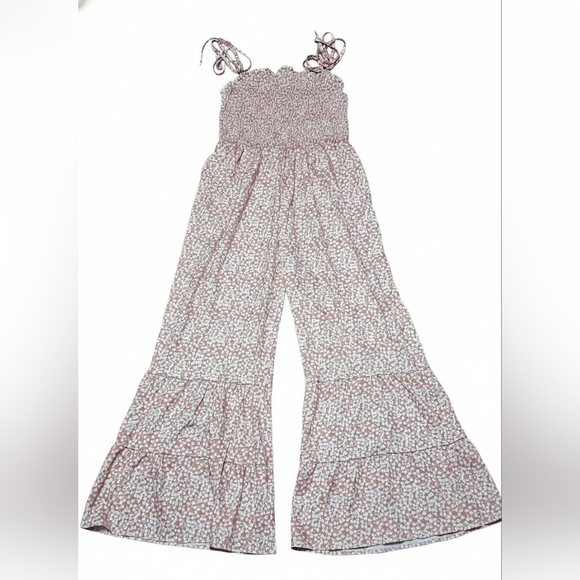 Floral Print Jumpsuit - Picture 2 of 3